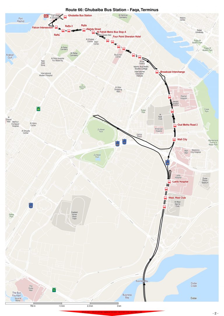 66 Bus Route In Dubai Time Schedule Stops And Maps Your Dubai Guide