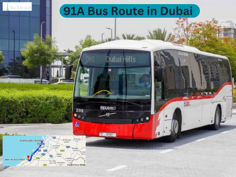 91A Bus Route in Dubai – Time Schedule, Stops and Maps