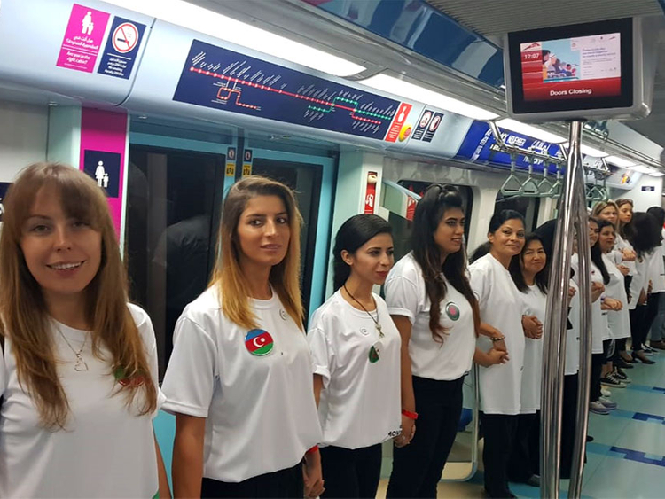 Dubai Metro Guineess World Record for Public Transport Day