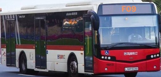 F09 Bus Route in Dubai – Time Schedule, Stops and Maps