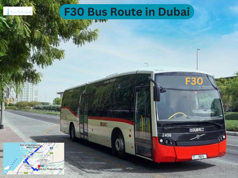 F30 Bus Route in Dubai – Time Schedule, Stops and Maps