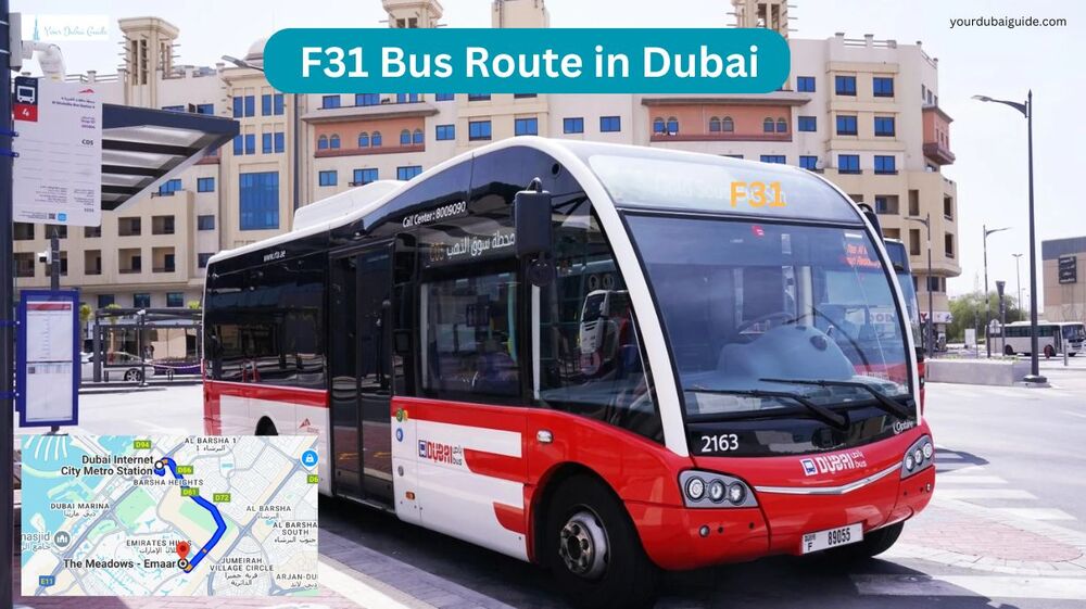 F31 Bus Route in Dubai – Time Schedule, Stops and Maps