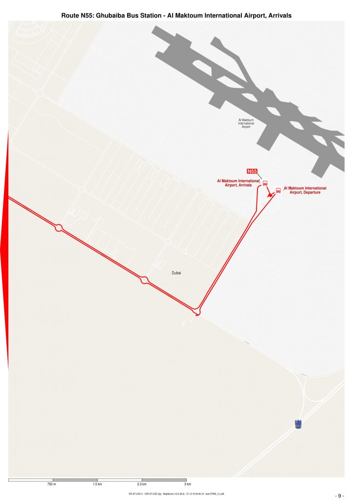 N55 Bus Route In Dubai Time Schedule Stops And Maps Your Dubai Guide