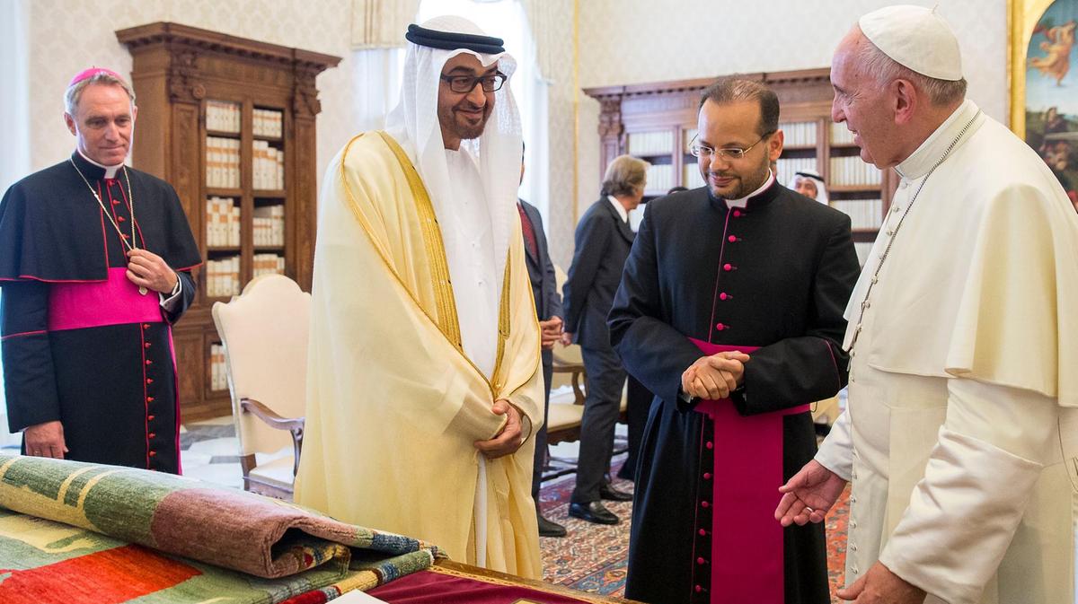 UAE Leaders Welcome Pope Francis At His Historic Visit