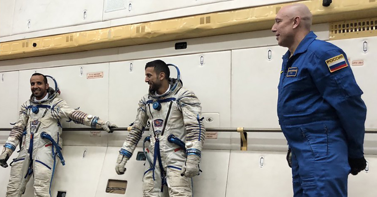 UAE astronauts try out customized spacesuits and seats in Moscow