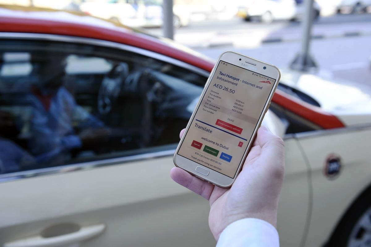 RTA ‘s ‘Tech Taxi’ Drive- Enjoy Free WiFi In Dubai Taxis