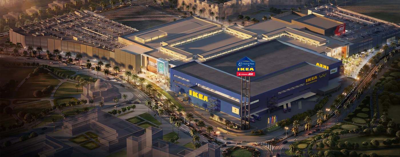 Festival Plaza mall with IKEA and LULU in Jebel Ali Opening this Dec 18