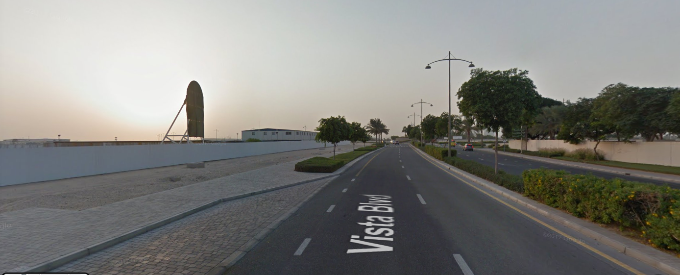 Al Badia, Entrance Bus Stop in Dubai