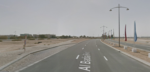 Al Badia, Deira International School Bus Stop in Dubai