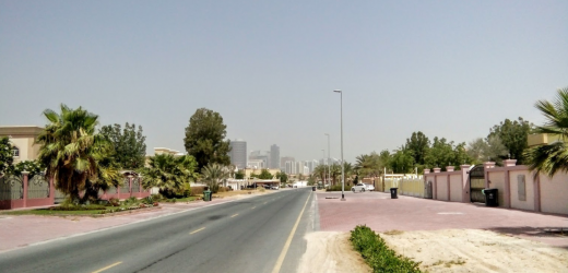 Al Barsha (3), Street 31B A 1 Bus Stop in Dubai