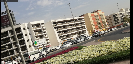 Damascus Road 3 Bus Stop in Dubai