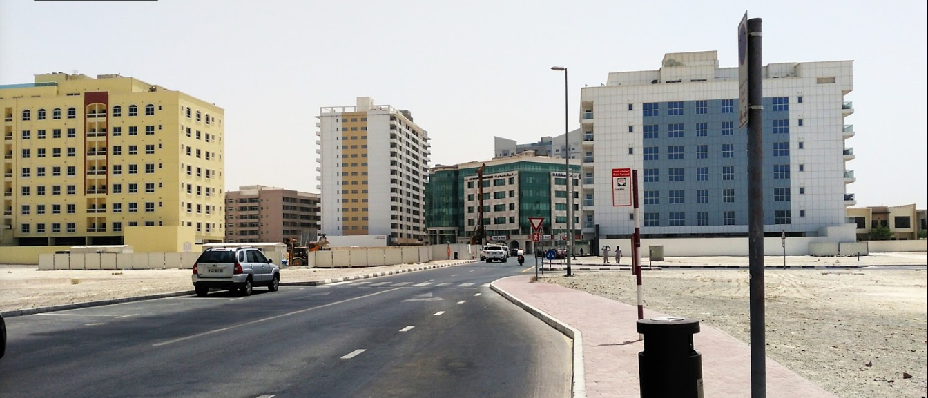 Al Barsha 1 B Bus Stop in Dubai