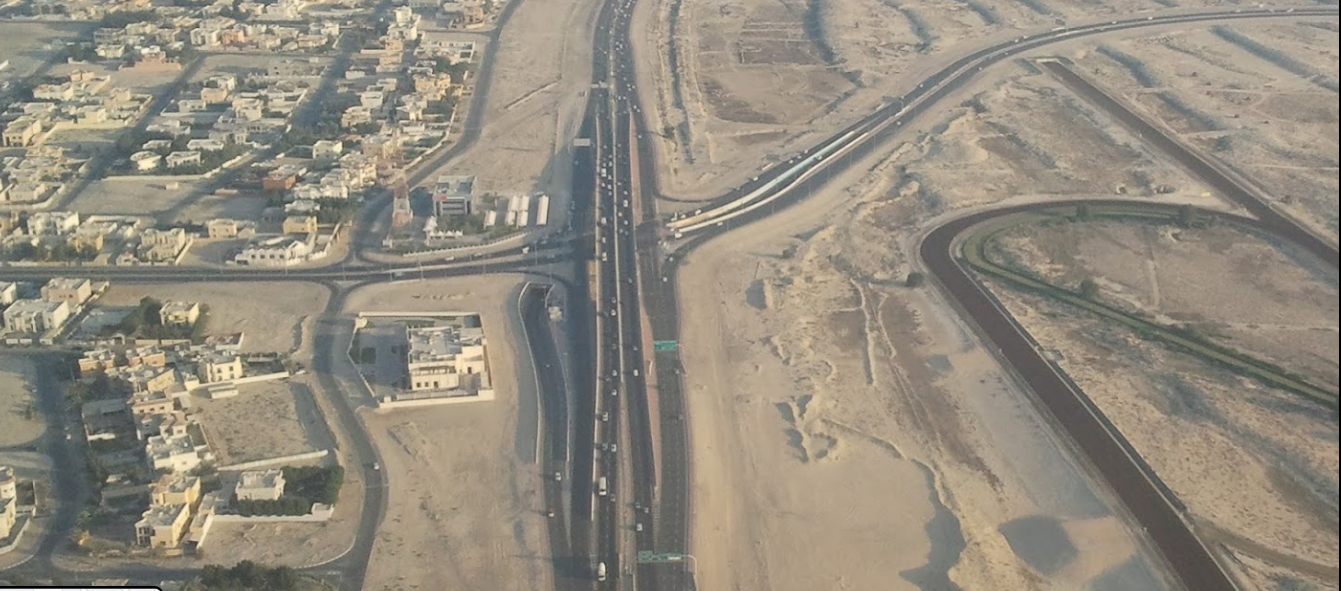 Al Barsha (3), Street 25C A1 Bus Stop in Dubai