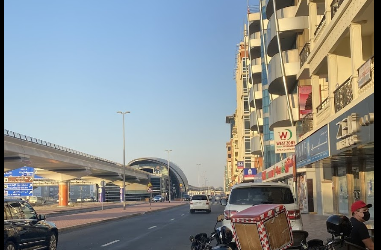 Al Barsha D Bus Stop in Dubai