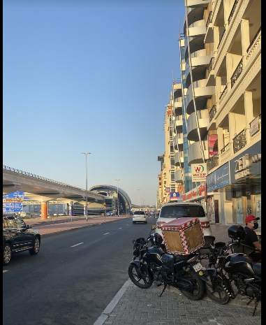 Al Barsha D Bus Stop in Dubai