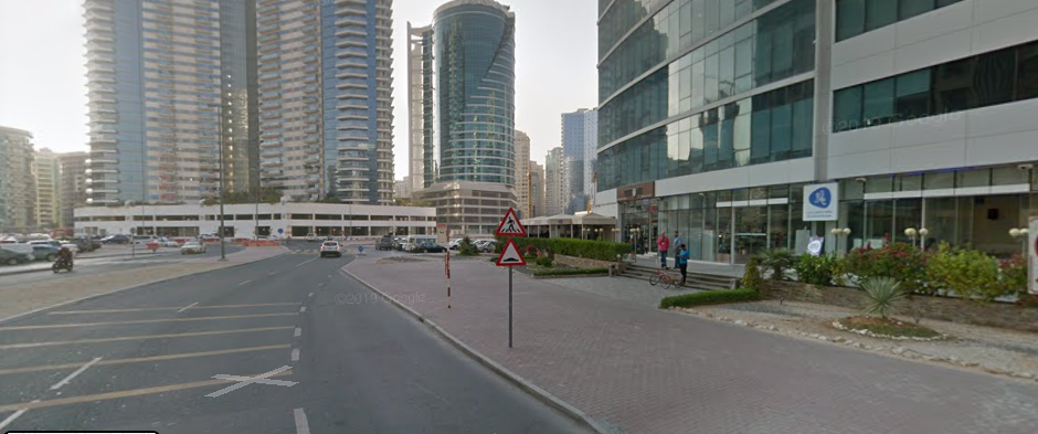 Al Barsha Heights, Ramee Guestline Hotel Apartment Bus Stop in Dubai