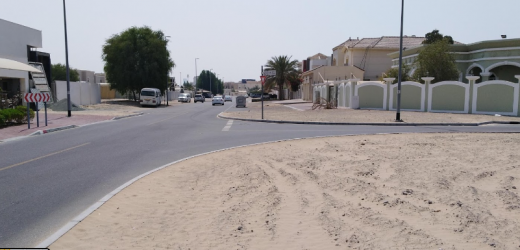 Al Barsha South 1,Street 16 1  Bus Stop in Dubai