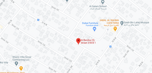 Al Barsha (3), Street 31B B 1 Bus Stop in Dubai