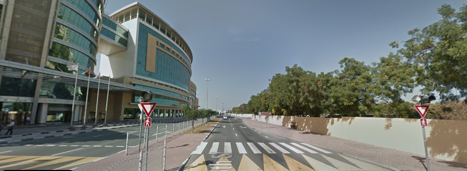 Al Garhoud, Roads & Transport Authority Headquarter Bus Stop in Dubai