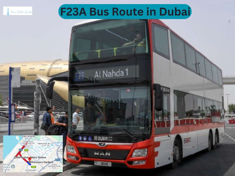 F23A Bus Route in Dubai – Time Schedule, Stops and Maps