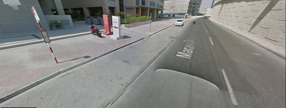 Al Madar Scala Tower 2 Bus Stop in Dubai