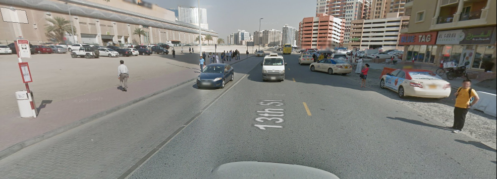 Al Nahda 1, Terminus 2 Bus Stop in Dubai