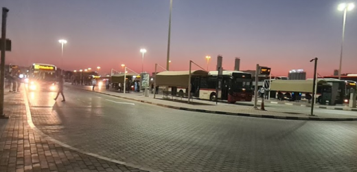 Al Quoz, Bus Station A1 Bus Stop in Dubai