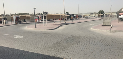 Al Quoz, Bus Station 6 Bus Stop in Dubai