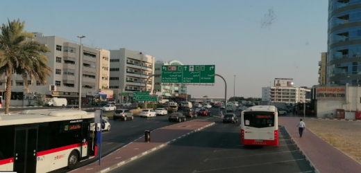 Al Qusais Industrial Area 3, Terminus Bus Stop in Dubai