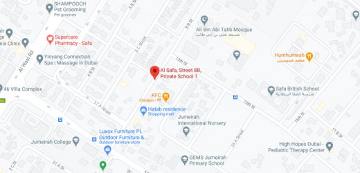 Al Safa, Street 8B, Private School Bus Stop in Dubai