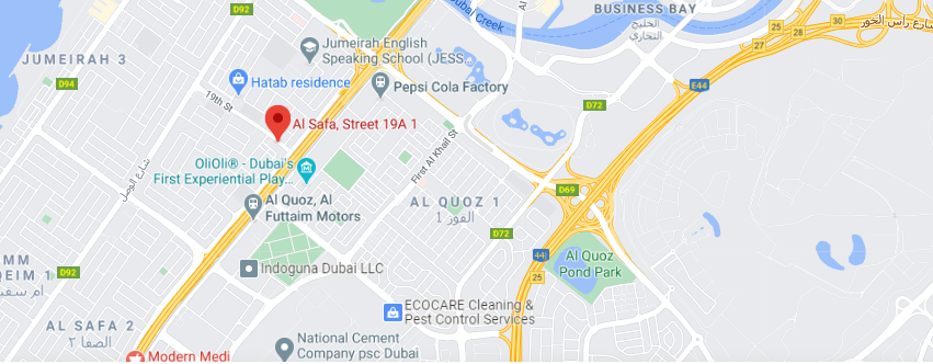Al Safa, Street 19A 1 Bus Stop in Dubai