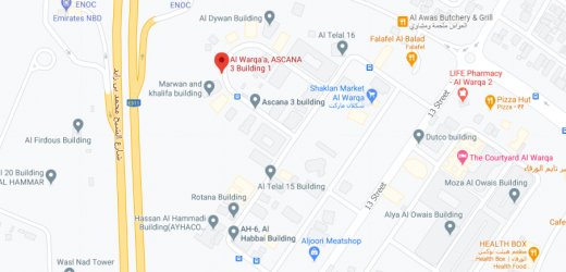 Al Warqa’a, ASCANA 3 Building Bus Stop in Dubai