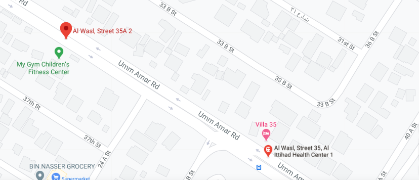 Al Wasl, Street 35A 2 Bus Stop in Dubai