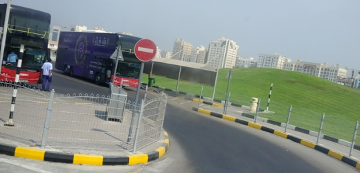 Sharjah, Al Jubail Bus Station 2 Bus Stop in Dubai