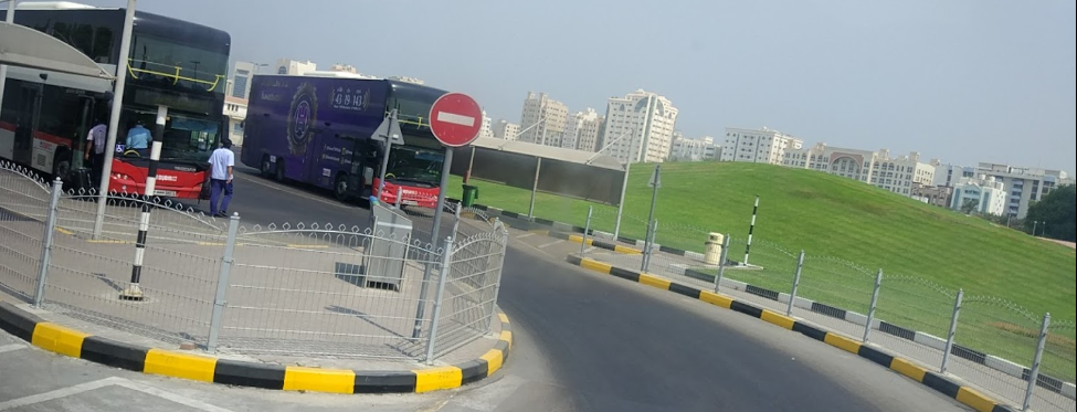 Sharjah, Al Jubail Bus Station 2 Bus Stop in Dubai