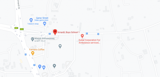 Amardi, Boys School 1 Bus Stop in Dubai