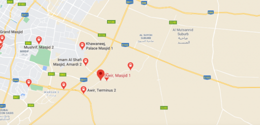 Awir, Masjid 1 Bus Stop in Dubai