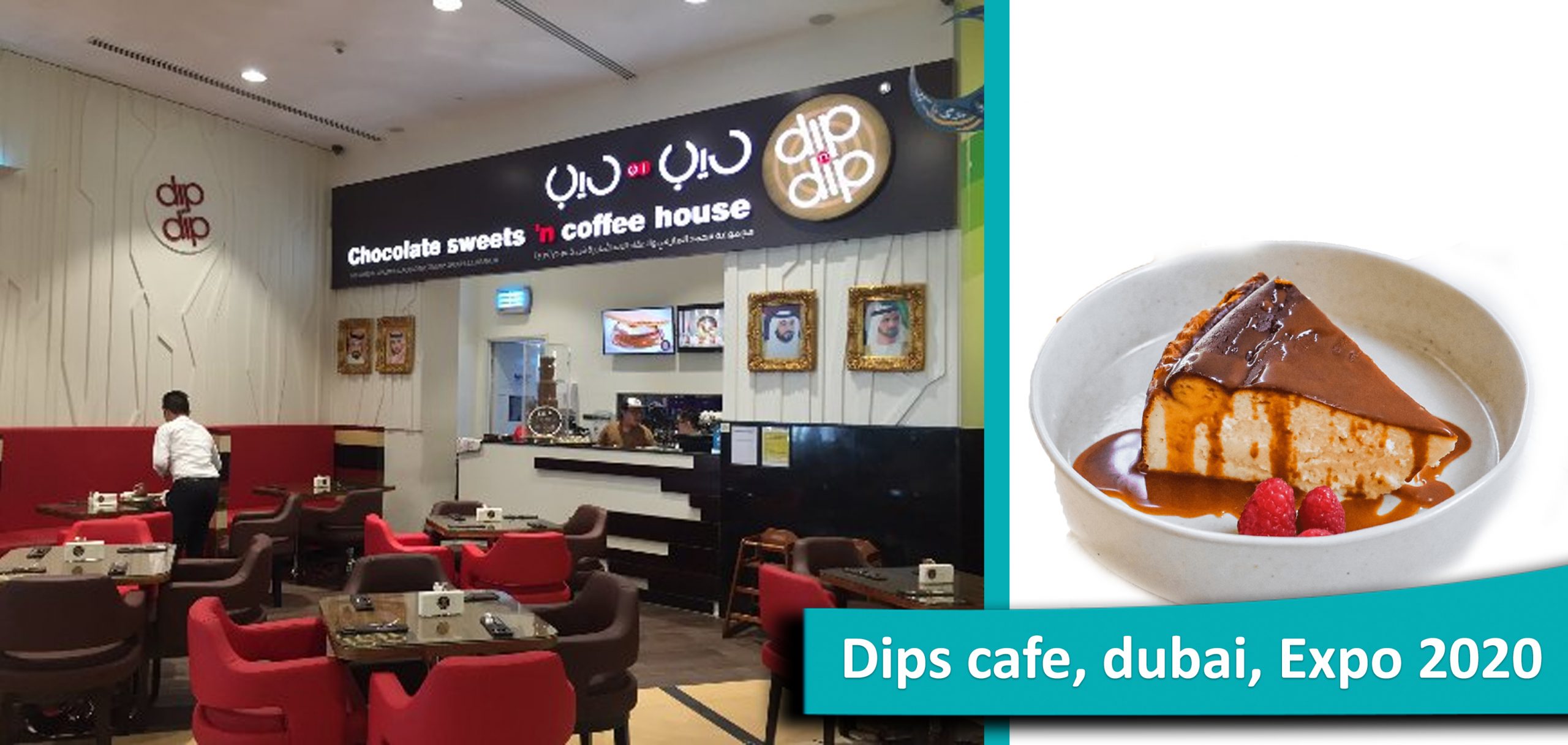 Dips cafe at Expo 2020, Dubai
