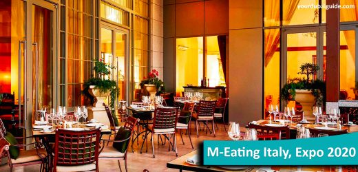 M-Eating Italy at Expo 2020, Dubai