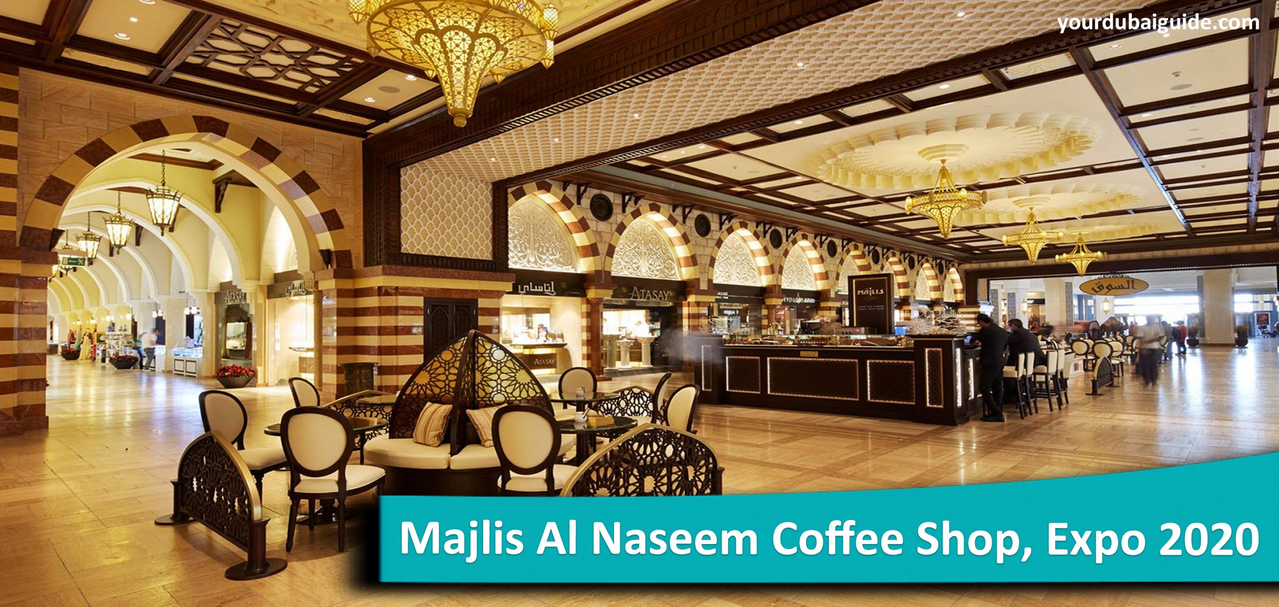 Majlis Al Naseem Coffee Shop at Expo 2020, Dubai