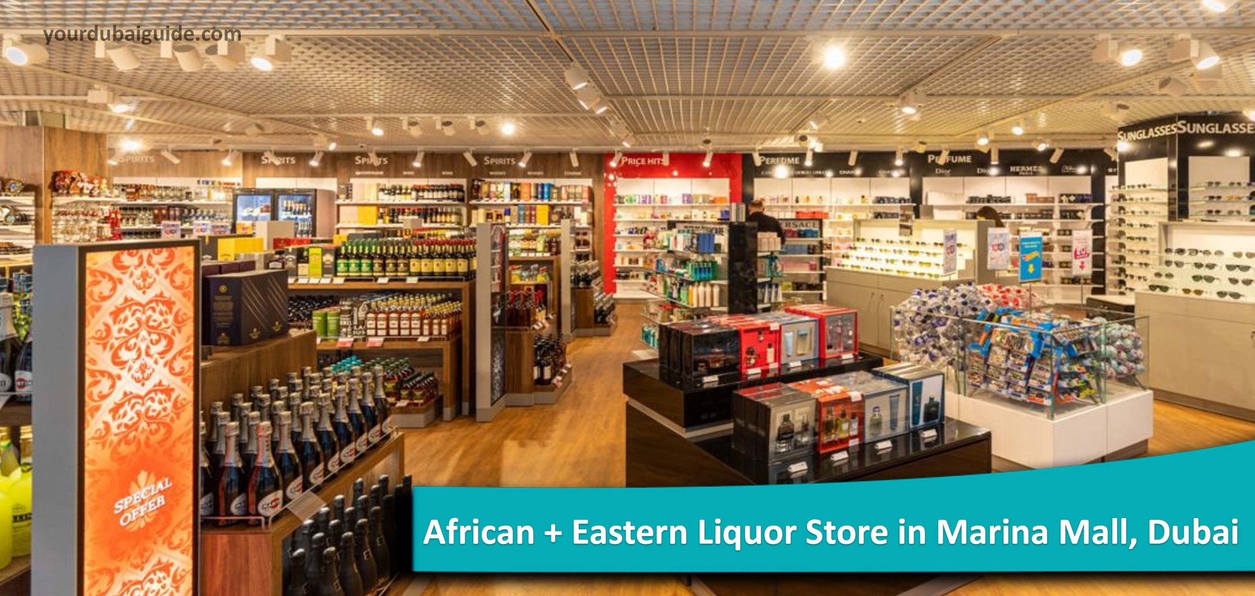 African + Eastern Liquor Store in Marina Mall, Dubai
