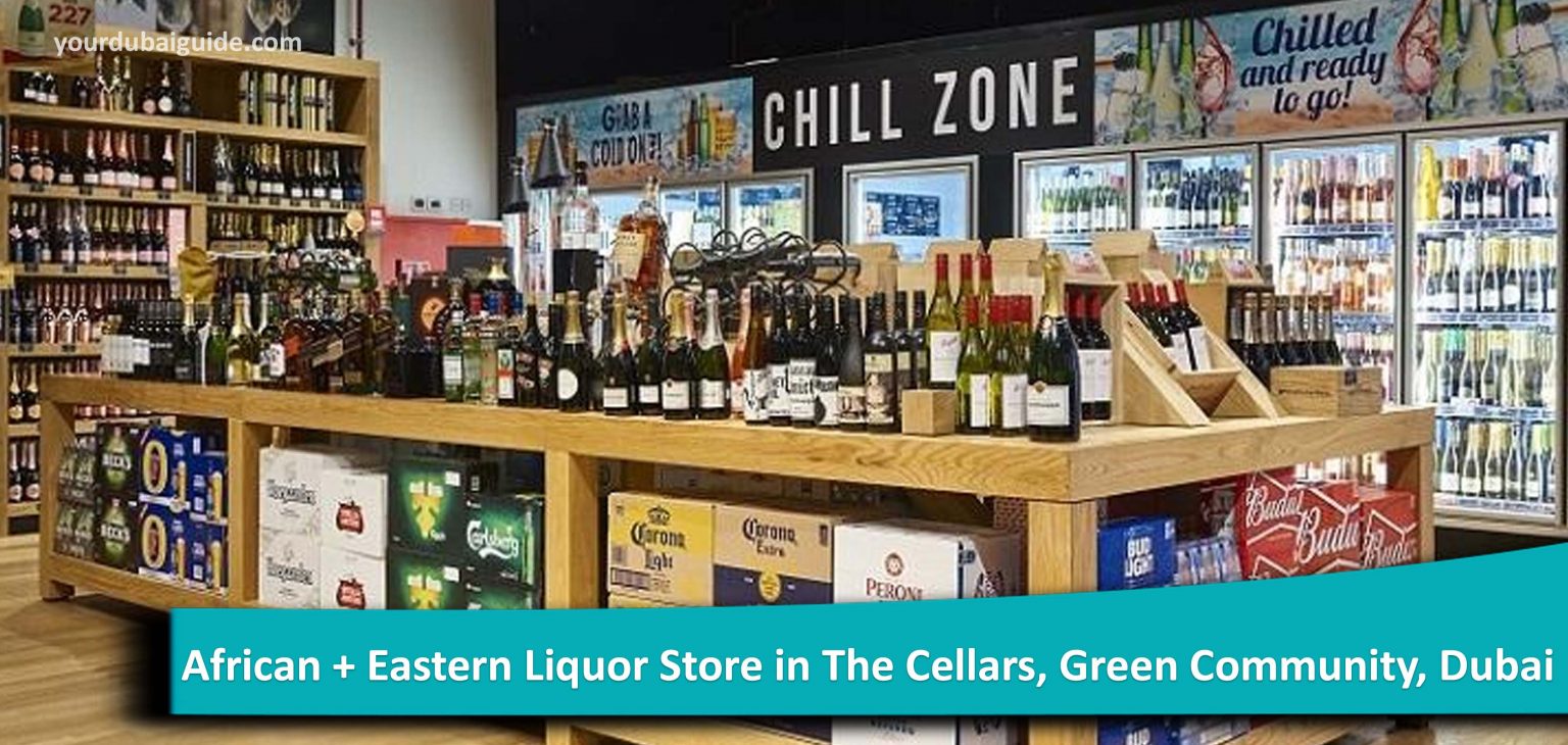 African + Eastern Liquor Store in The Cellars, Green Community, Dubai