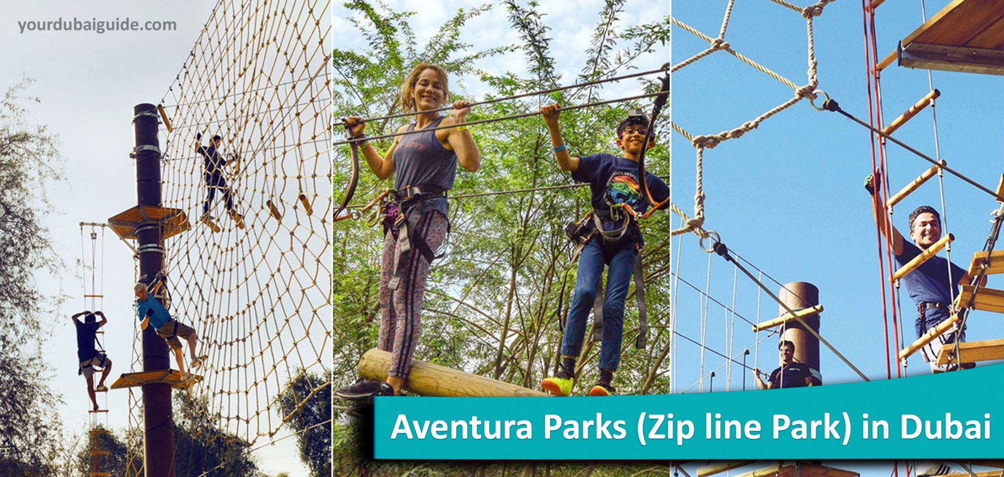 Aventura Parks (Zip line Park) in Dubai Your Dubai Guide
