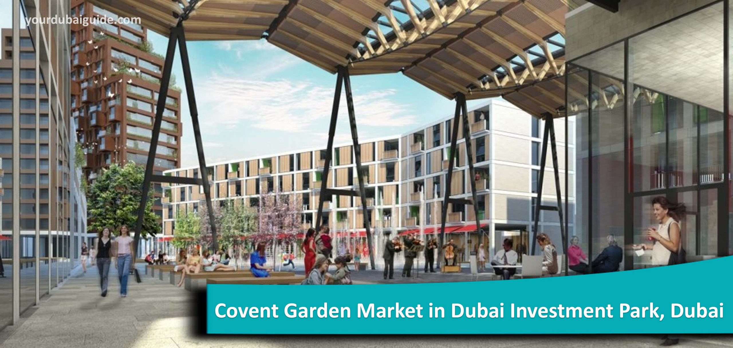 Covent Garden Market in Dubai Investment Park, Dubai