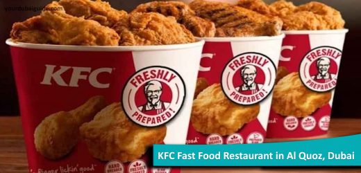 KFC Fast Food Restaurant in Al Quoz, Dubai