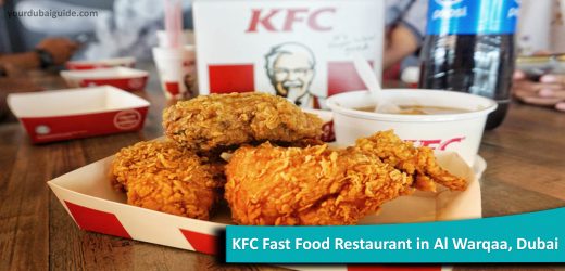 KFC Fast Food Restaurant in Al Warqaa, Dubai