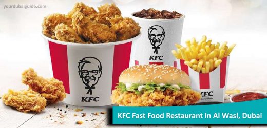 KFC Fast Food Restaurant in Al Wasl, Dubai