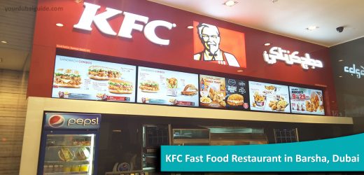 KFC Fast Food Restaurant in Barsha, Dubai