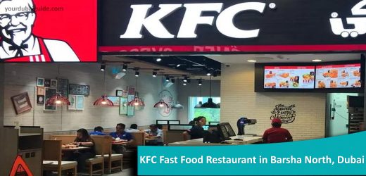 KFC Fast Food Restaurant in Barsha North, Dubai