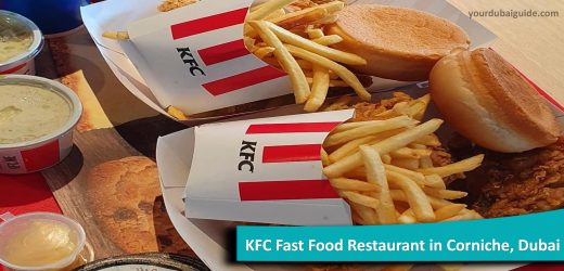 KFC Fast Food Restaurant in Corniche, Dubai